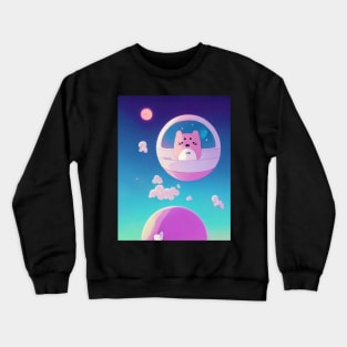 bee and puppycat Crewneck Sweatshirt